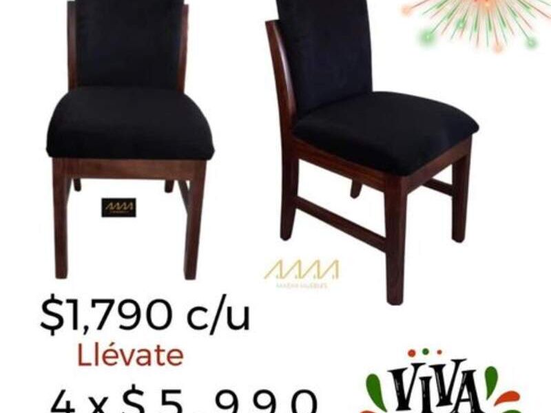 Silla oakland MAEMI Muebles México