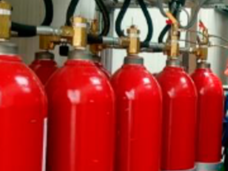 Sistema de supresión de incendios CO2 MÉX