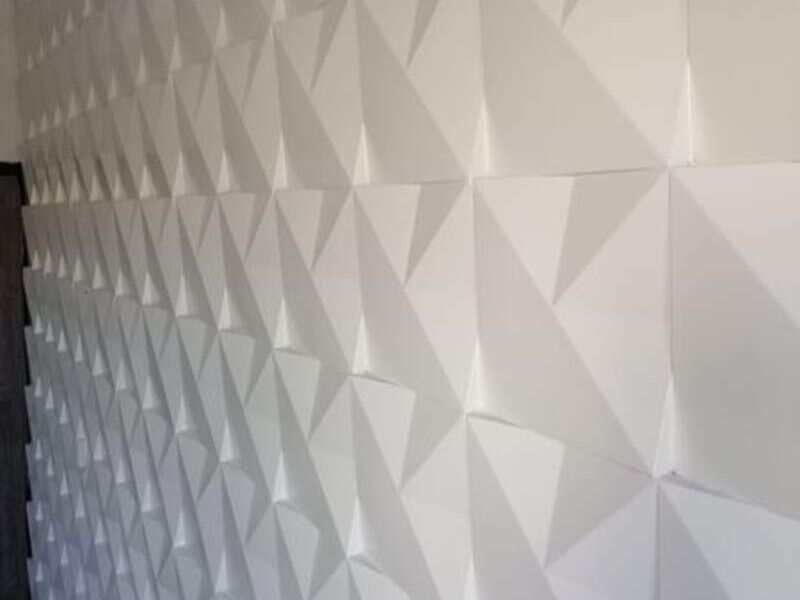Panel 3D pirámide  