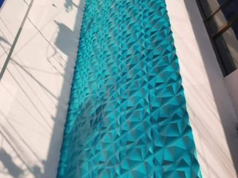Panel 3d aqua