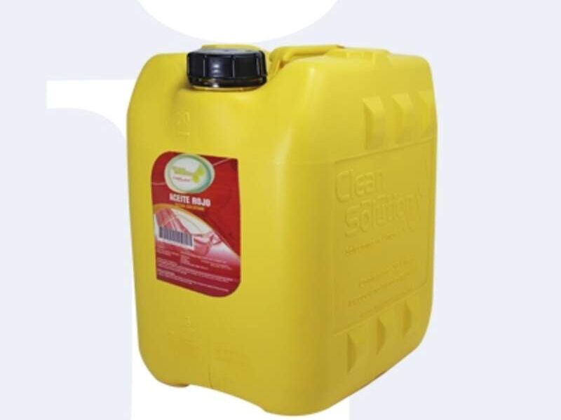  ACEITE ROJO CLEAN SOLUTION 20 LT CDMX
