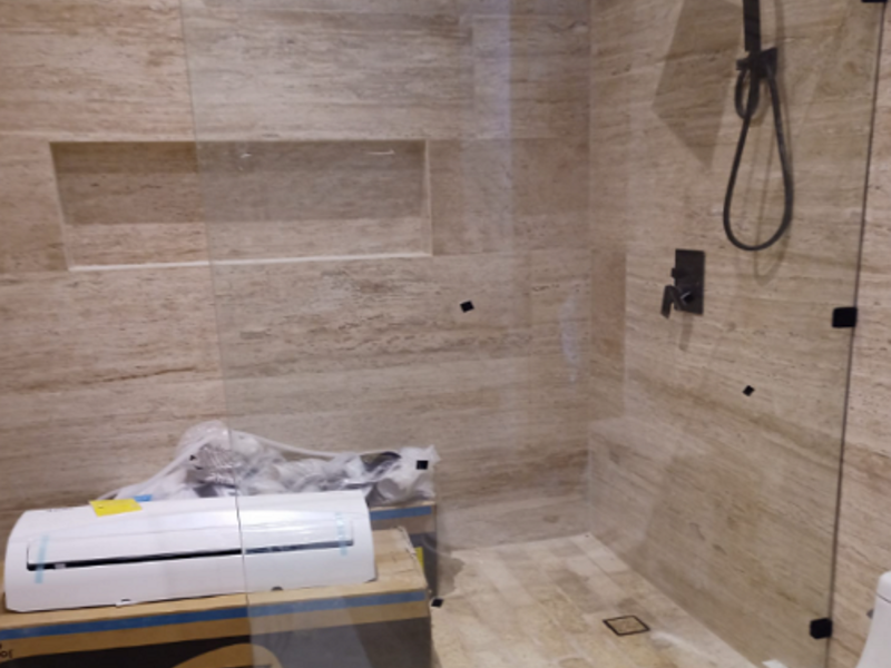 Cancel para baño M2 Cancún