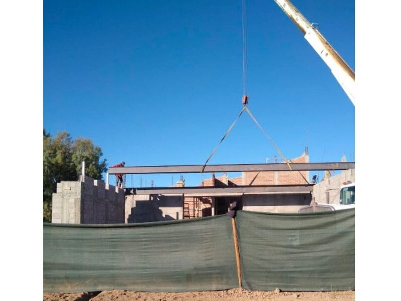 Colocación vigas Hermosillo 