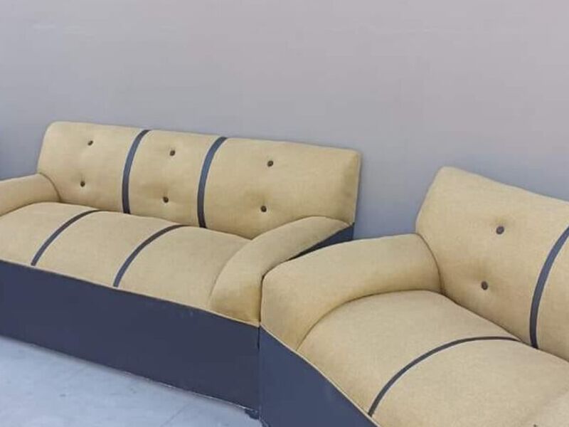 Juego de sala blanco