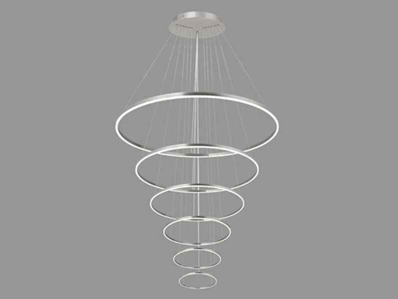 LAMPARA COLGANTE 6 AROS MÉXICO