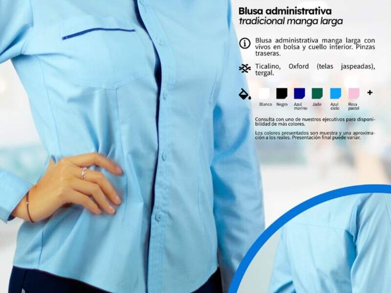 Blusa manga larga en Mérida