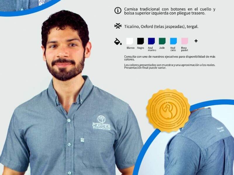 Camisa Administrativa Tradicional en Mérida