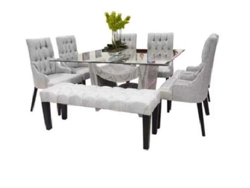 Comedor Infinity 6 Sillas y 1 banca Mexico