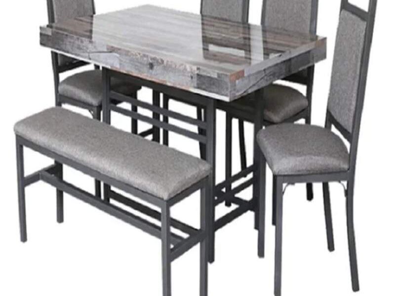 Comedor Vivant 4 Sillas y 1 banca Mexico