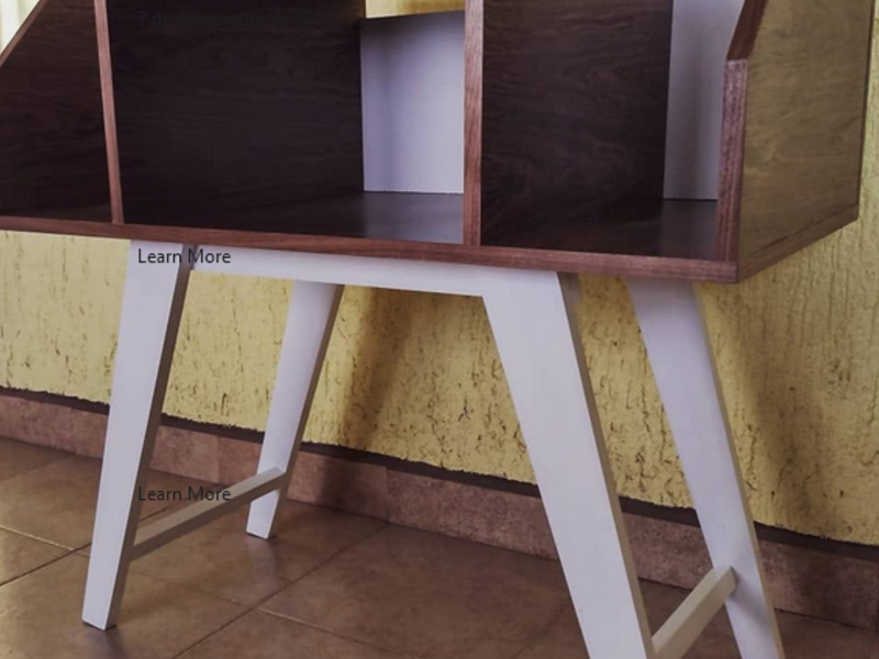 Velador con cajon