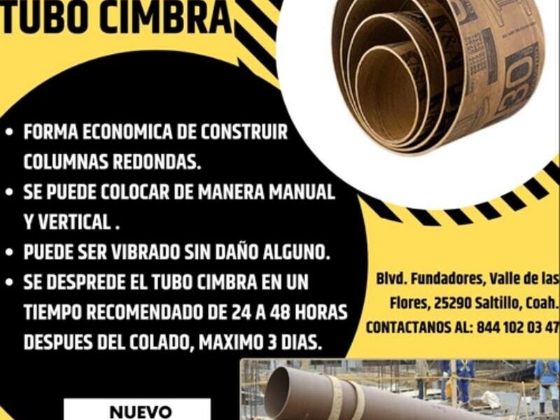 Tubo Cimbra Mexico