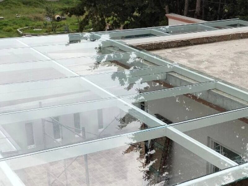 Domo de cristal templado en Toluca