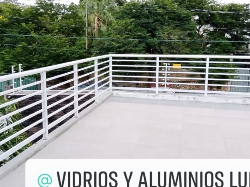 Barandal de aluminio en Hidalgo