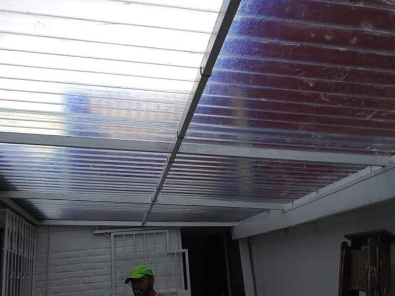  techos de lamina de poliacril CDMX
