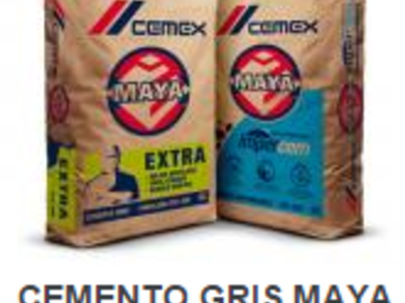 cemento gris maya 50kg Mexico