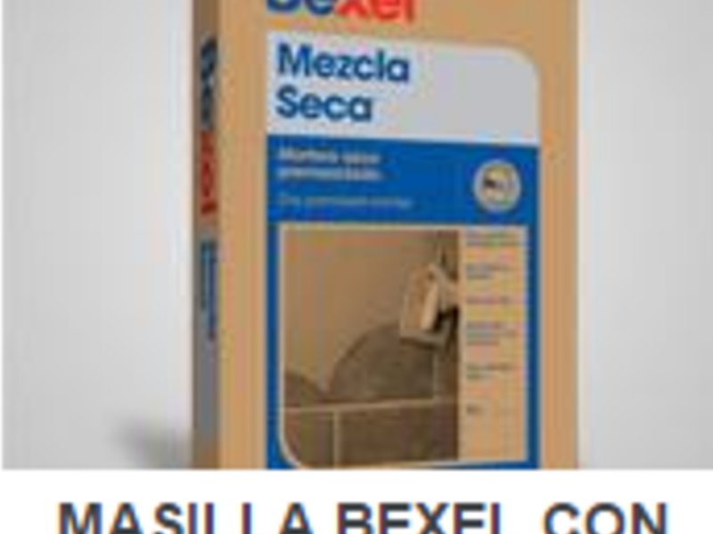 Masilla bexel fibra 40kg México