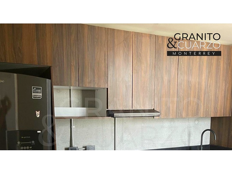 Mueble de cocina color café Mexico