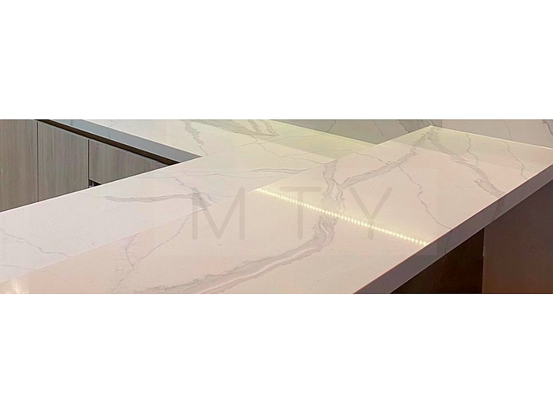 Mesón de mármol blanco Mexico