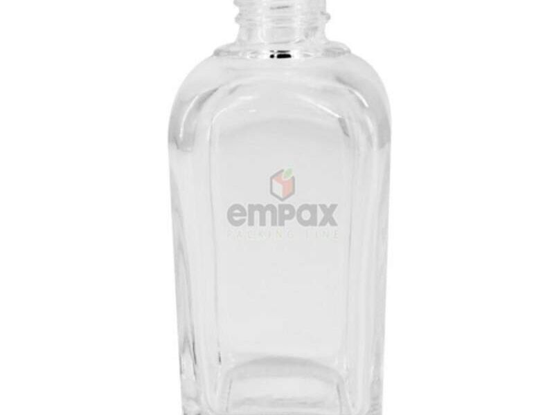 Botella vidrio cuadrada México