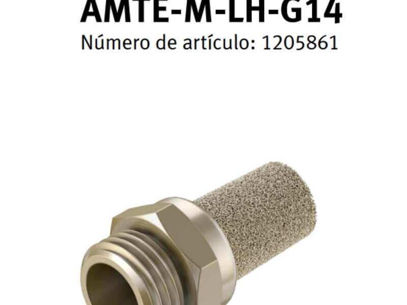 Silenciador AMTE-M-LH-G14 Tezontepec