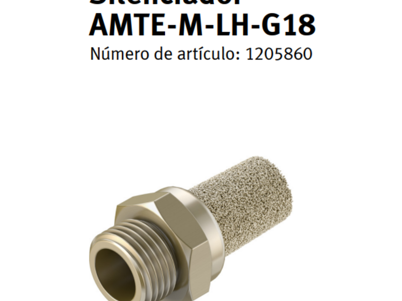 Silenciador AMTE-M-LH-G18 Tezontepec
