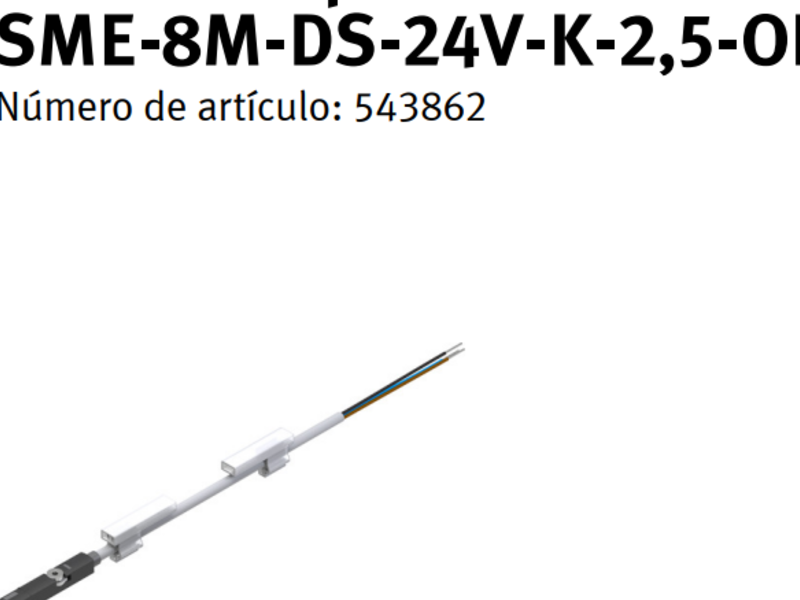 Sensor SME-8M-DS-24V-K-2,5-OE Tezontepec