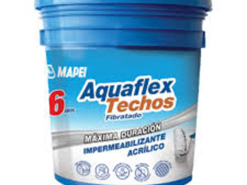 Impermeabilizante Aquaflex Techos 5 México