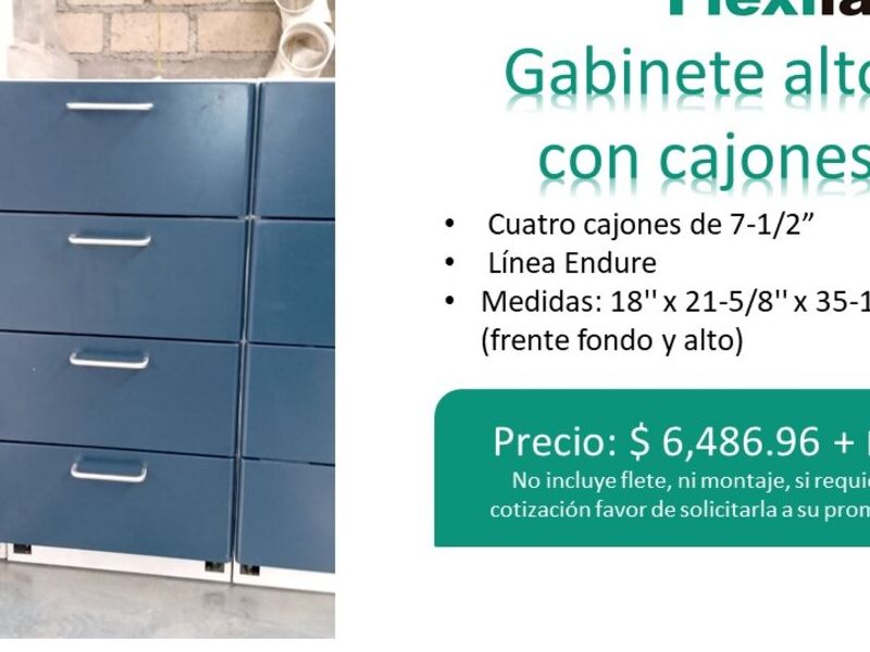 Gabinete alto madera Morelos 