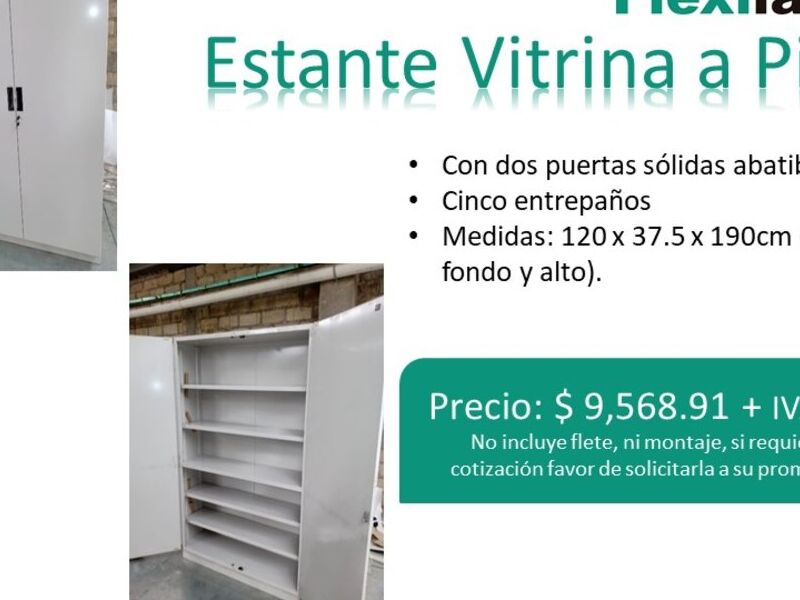 Estante vitrina Morelos 