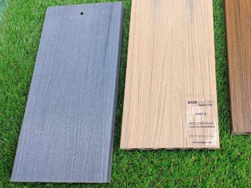 Pisos Decks Gris y Maple