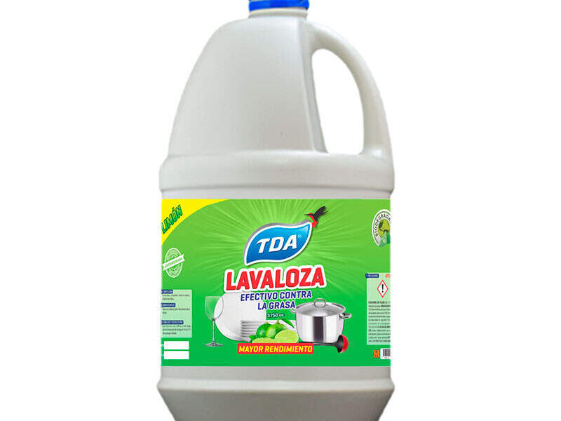 Detergente máquina lava loza