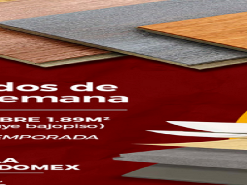 Piso laminado Texcoco