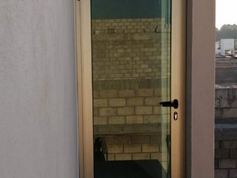 Puerta de terraza en México