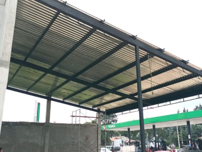 Estructura metálica en Toluca