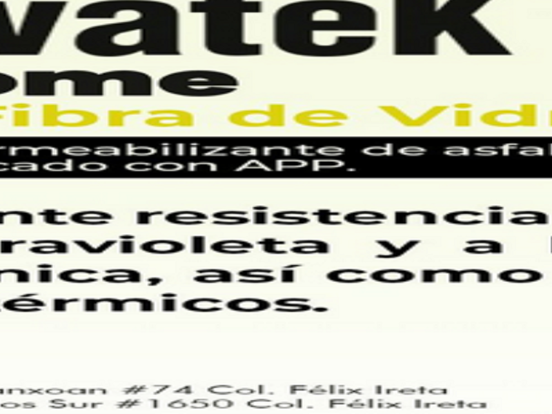 Impermiabilizante Morelia