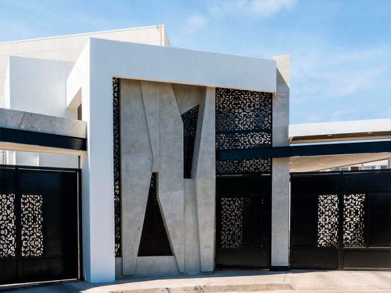 DISEÑO FACHADA CONCRETO MEXICALI
