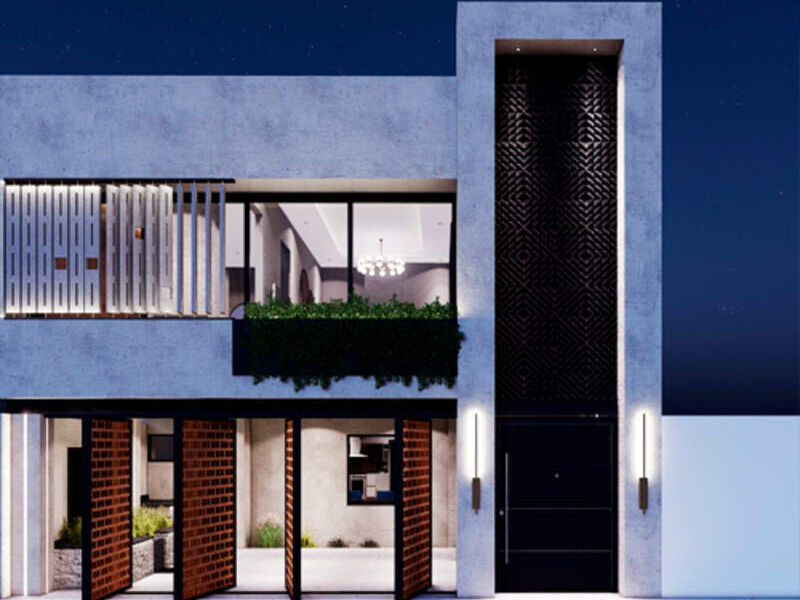 DISEÑO FACHADAS RESIDENCIALES CIUDAD JUAREZ