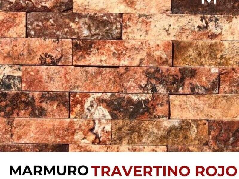 MARMURO TRAVERTINO ROJO