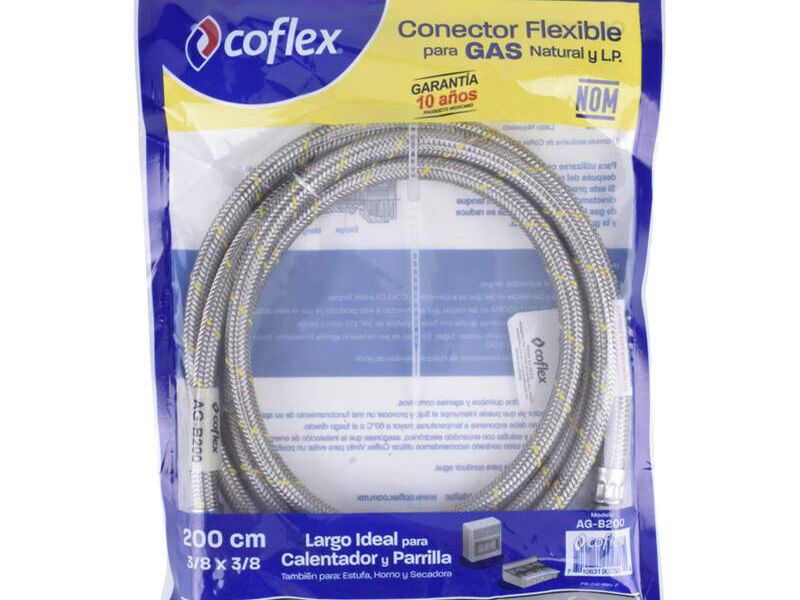 Manguera Coflex 3/8 Cuadrada Mexico