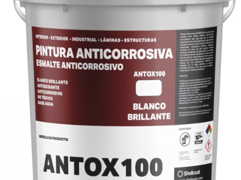 Pintura Anticorrosiva ANTOX100 -19L México