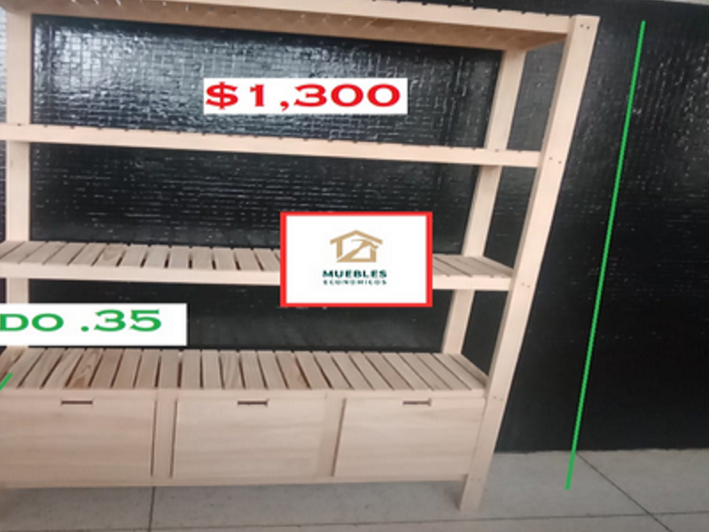 Estante con gavetas CDMX