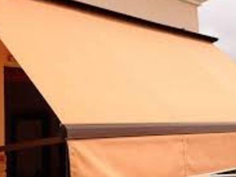 Toldo Punto Recto Naranja México