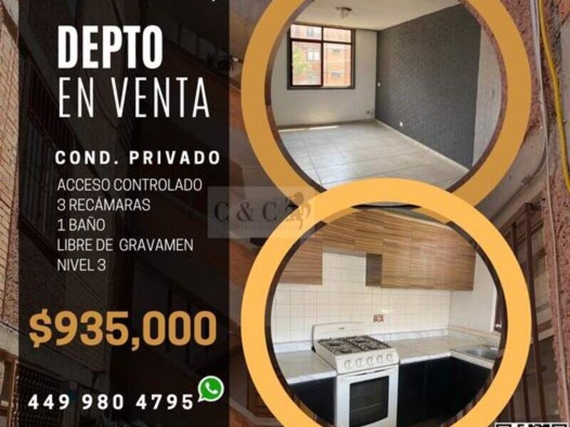 Venta departamento Aguascalientes