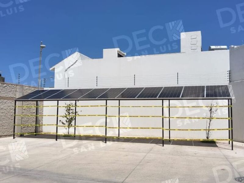 Estructura para paneles solares en Jalisco