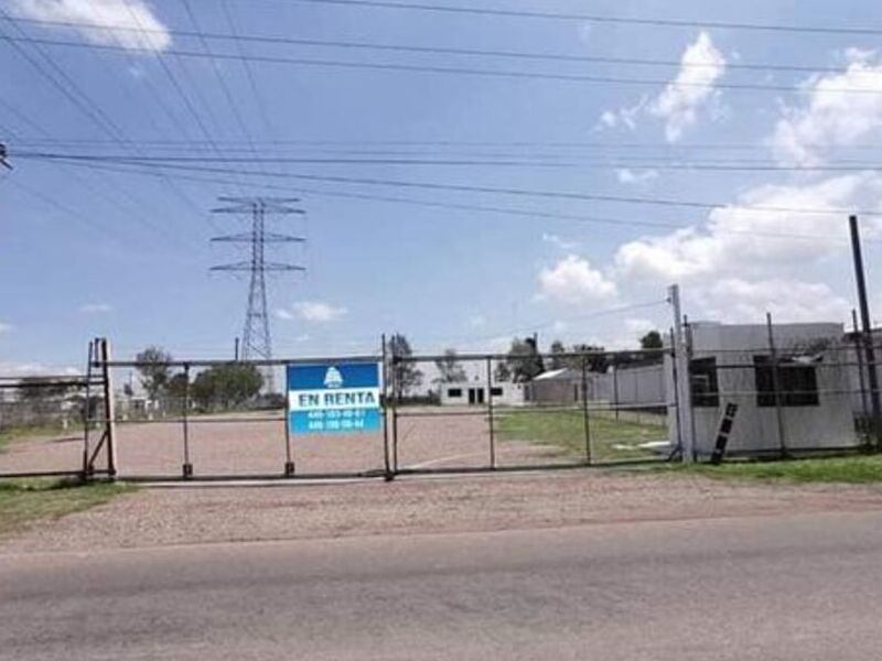 Renta patio industrial Aguascalientes