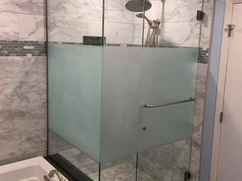 Puertas baño vidrio templado Tujiana 