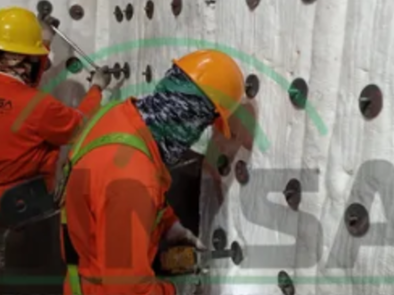 Instalación de aislamiento térmico MÉXICO