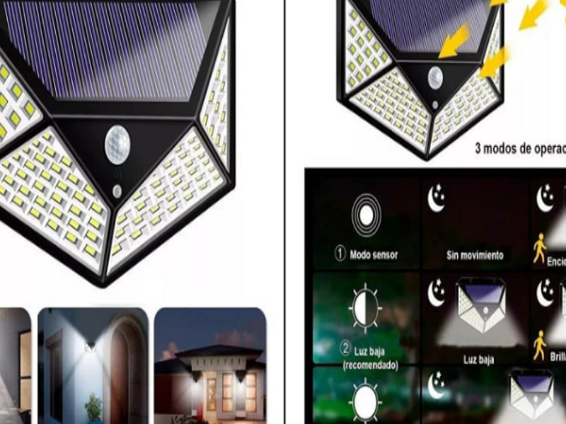 Lampara solar led