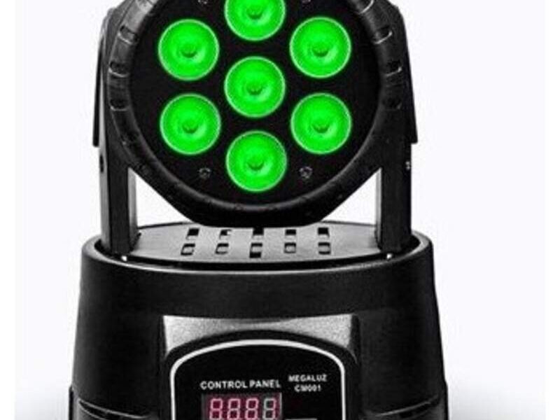 Cañon Led Cabeza Robotica México
