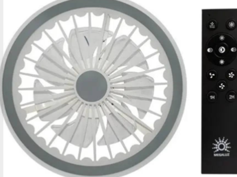 Ventilador de Techo con Lámpara LED